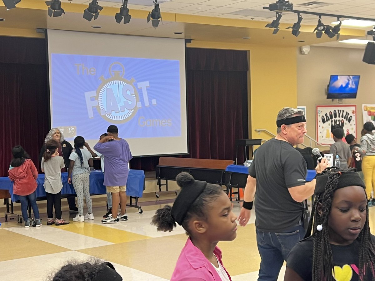 3rd - 5th graders had so much fun at the F.A.S.T. games!