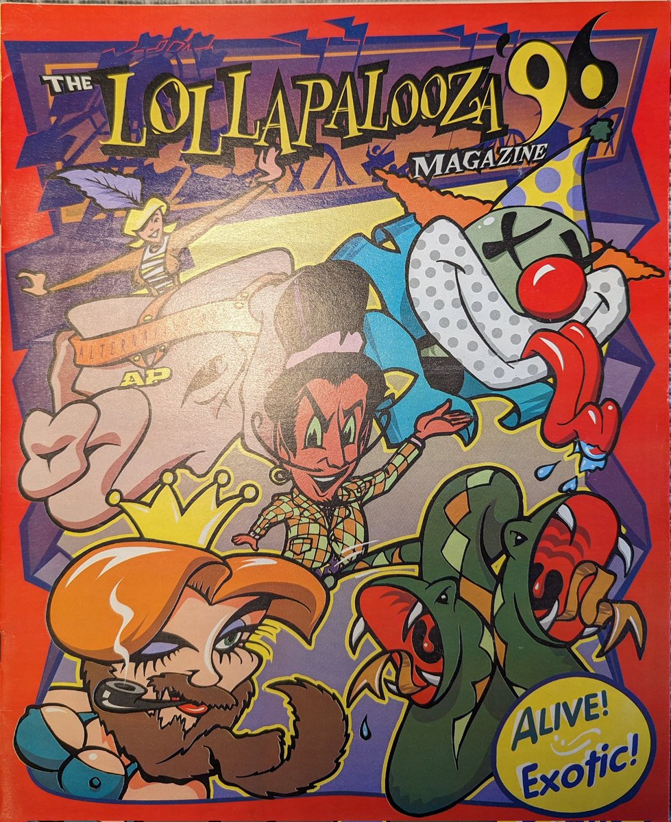 ijeffgarden's tweet photo. The #Lollapalooza 96 Magazine 
#Soundgarden https://t.co/Yzq7ThRTGV