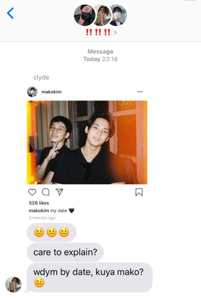 yuanfeins's tweet photo. a #minwon (ft. vernon) one-tweet au;

basta magjowang mako at cleo; tapos si clyde na overprotective bunso. https://t.co/gGpALErjeY