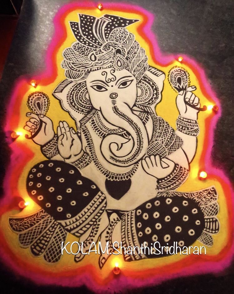 kolam_shanthi's tweet photo. Ganesha Doodle Mandala Rangoli #shanthisridharankolam #kolamshanthisridharan #kolamdesigns #rangoliuniquedesigns #rangoliart #rangoliimage #rangoli #kolam #kolamforfriday #kolamrangoli #kolam #kolamsimple #DesignThinking #artistsontwitter #kolamrice #hinduart #ganesha https://t.co/uwODtwTSo1