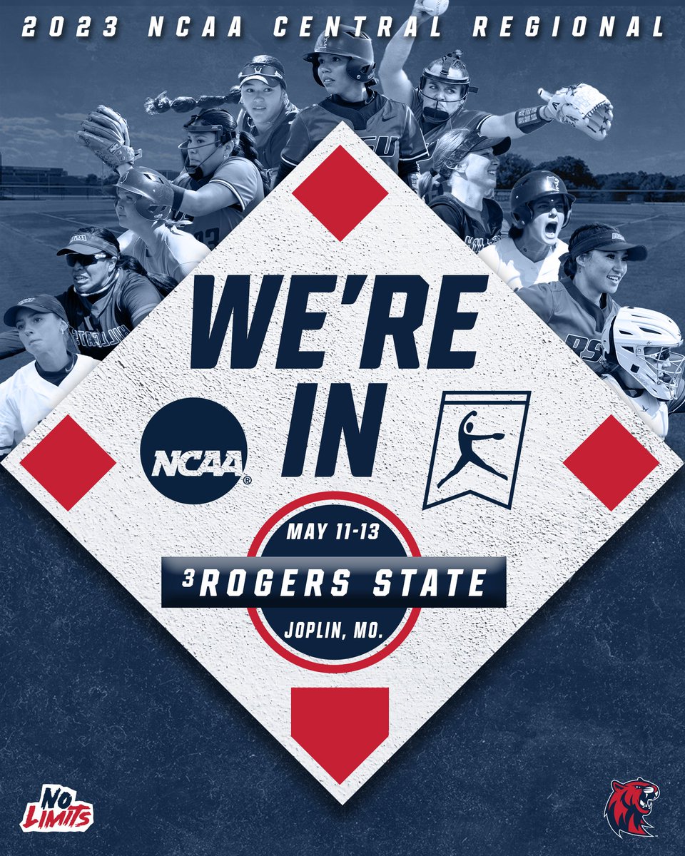 WE'RE IN!!

No. 3-seed <a href="/rsusoftball/">RSU Softball</a> will take on No. 6-seed Southern Arkansas in their first game of the NCAA Central Regional in Joplin, Mo. on Thursday, May 11!

📰: bit.ly/3VJMzpt

#NoLimits