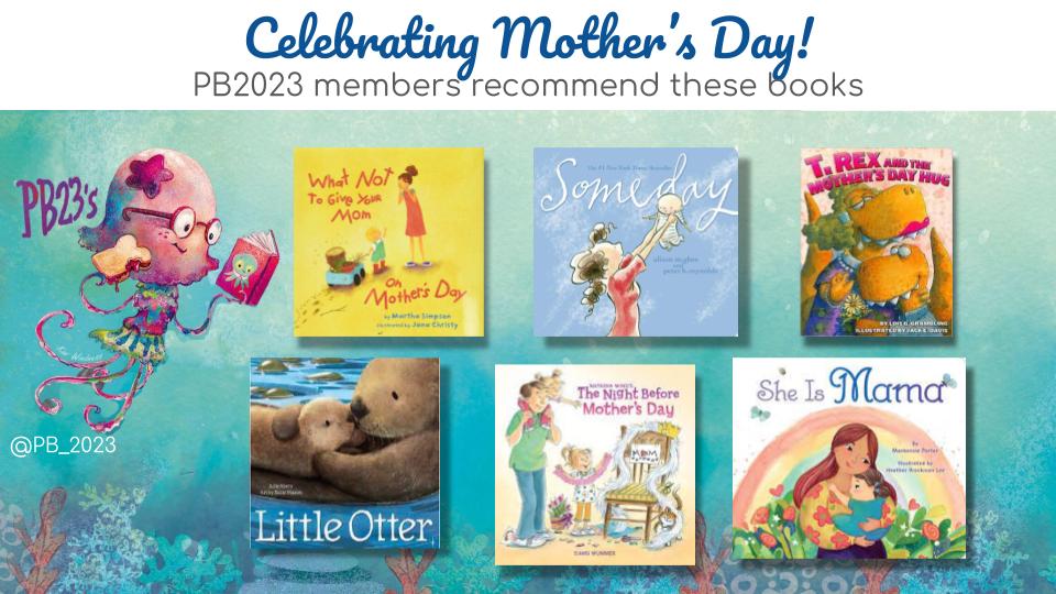 We're celebrating #MothersDay with these lovely picture books. What are your favorite #MothersDay books?
#pb23s
#MothersDay2023