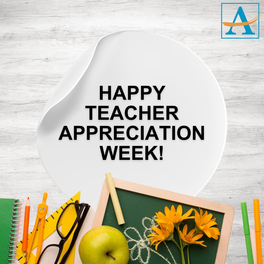 ApsTelehealth's tweet photo. Happy Teacher Appreciation Week! 🎉✏️

Thank you for your dedication, creativity, and passion for teaching. Let's take a moment to show our appreciation for the incredible teachers in our lives! ❤️

#HappyTeacherAppreciationWeek #TeacherAppreciationWeek #ThankATeacher #educators https://t.co/A0g8r9cEl8