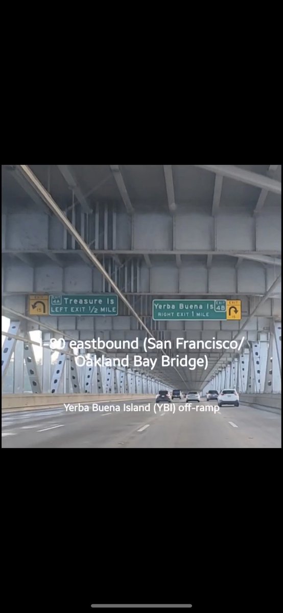 CHPSanFrancisco's tweet photo. The I-80 e/b (SF/Oakland Bay Bridge) Yerba Buena Island off-ramp (exit on the right side) is now open &amp; provides access for all vehicles to both Treasure Island &amp; Yerba Buena Island. A video of the exit has been posted on @CHP-SanFrancisco Facebook page &amp; IG #CHPSanFrancisco. https://t.co/mfUsk8zcML
