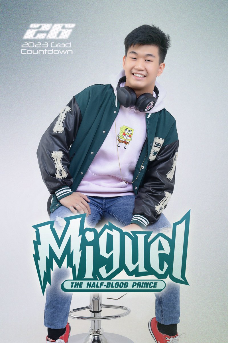 pshssmc_2023's tweet photo. 26 🎓 -- MIGUEL: THE HALF-BLOOD PRINCE 🧙‍♂️ https://t.co/kMhqEin0wR