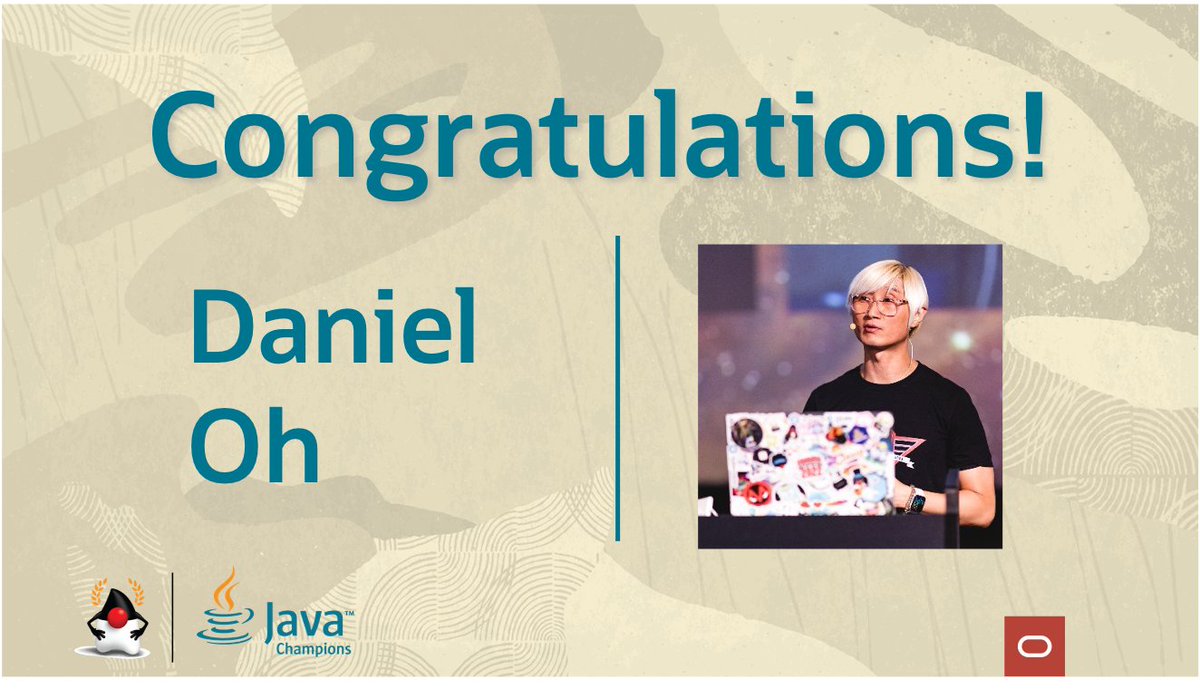 Congratulations to new #Java Champion @danieloh30