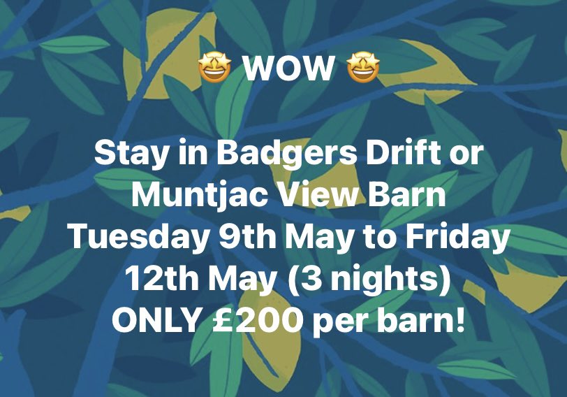 BeechcroftBarns's tweet photo. Fancy a midweek escape here at Beechcroft Barns in Cawston, North Norfolk?

Take advantage of these special deals now!
To view our barns or to make an enquiry visit https://t.co/yFtxH0R66o https://t.co/s5cGTmpMcy