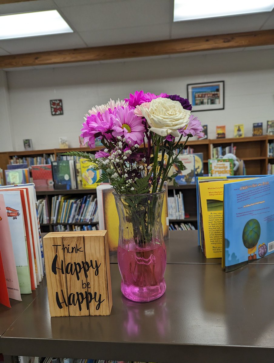 Thank you for all the hugs,high fives,  treats and flowers from the children of Franklin Township Elementary School. What a treasure!
