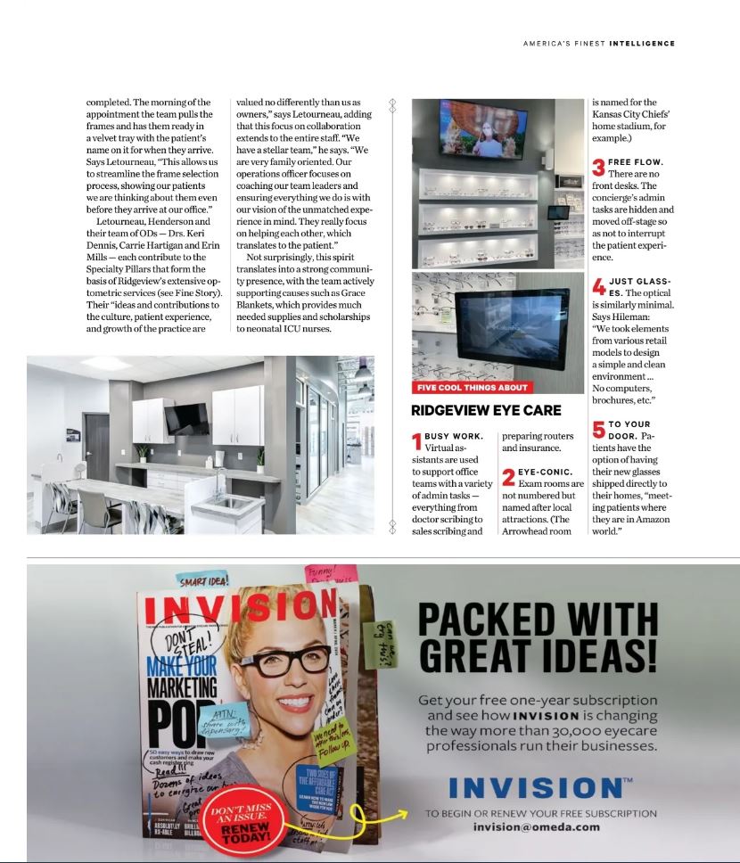 What an Honor to be featured in one of our industry's leading professional publications.  Our ownership and team are featured in this months Invision magazine.  #recexperience #ridgeviewrocks
PC; Invision magazine (May 2023)