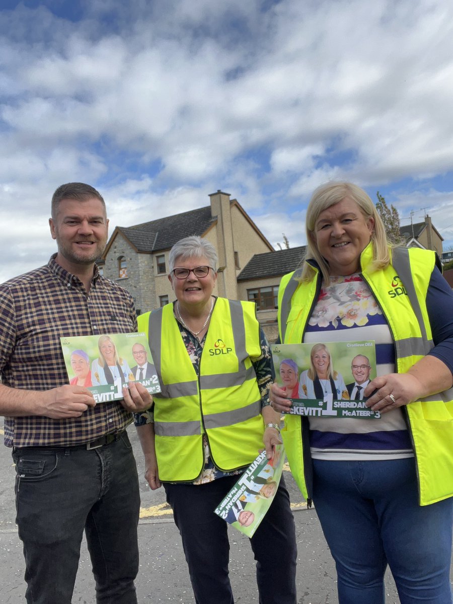 ColinSDLP's tweet photo. Out with the mother and daughter duo and catching up with people in Mayobridge. People want action on many things and @Karen_McKevitt is the one to do that in Crotlieve @SDLPlive https://t.co/mgvbvt5bDs