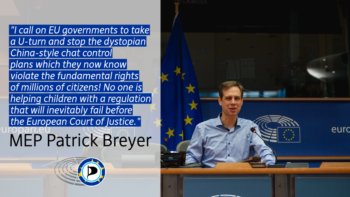 echo_pbreyer's tweet image. 🇬🇧Game-changing EU Council legal analysis leaked: The plans for indiscriminate #chatcontrol (#CSAR) violate fundamental rights and are doomed to failure. 

Will governments give in now or knowingly break the law?

My analysis :
patrick-breyer.de/en/leaked-eu-c…