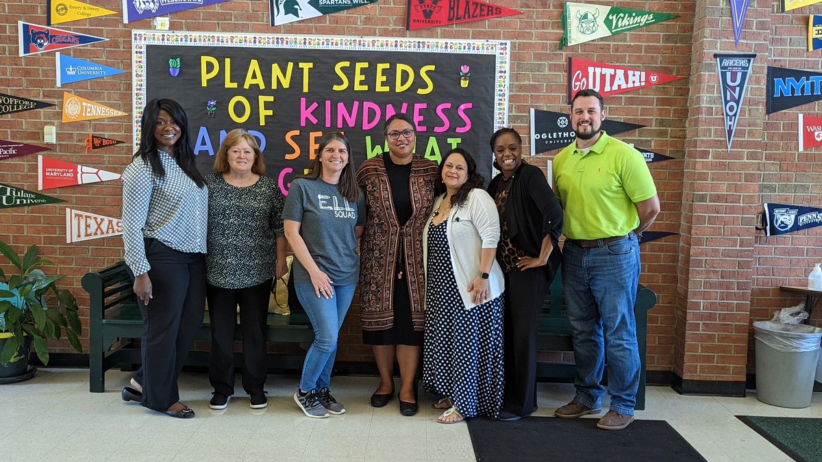 Many thanks to <a href="/NewtonCoSchools/">NCSS</a> and <a href="/ESOL_howellme/">Maria Howell</a> for having Dr. Ayanna Cooper consult with <a href="/WestNewtonElem/">West Newton Elem</a> this school year to work through tough questions regarding growth and equity for our ELL students!