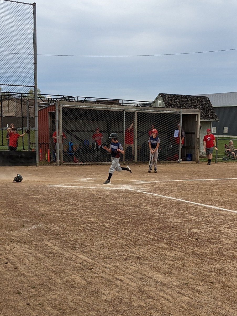 My two year old who begged me to play baseball ALL. THE. TIME. is now an 11 year old who is crushing home runs. 🎉

#baseball #proudmom