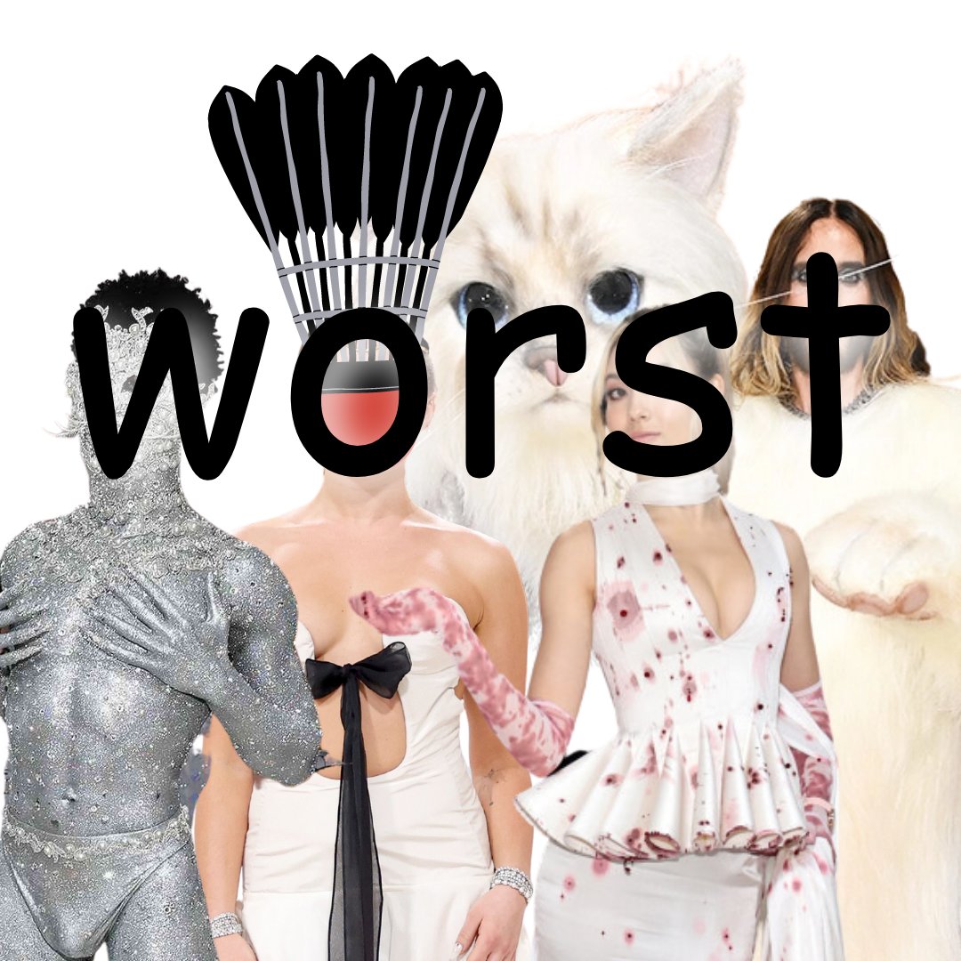 Met Gala 2023: black, white and cat fur. Read more at buff.ly/42BnOxM #metgala2023 #karllagerfeld