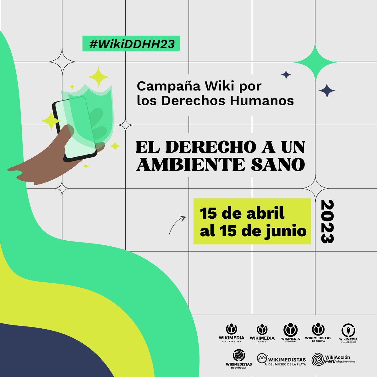 #WikiDDHH2023 ✊🏽🌎

Este concurso tiene por objetivo mejorar la información sobre ambiente, cambio climático y sustentabilidad en Wikipedia, y visibilizar el rol que nuestras plataformas tienen en proveer información para la acción climática.

ℹ️ bit.ly/4436pjc
