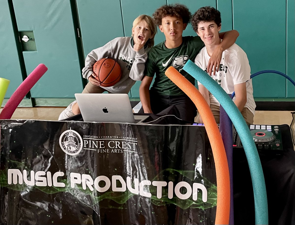 PineCrestArts's tweet photo. #PCMusicProd students spun up our favorite summertime jams last Friday at the #PCMiddleSchool Beach Bash! 🌴☀️🎶 #PCFineArts https://t.co/OjeR3vOWtD