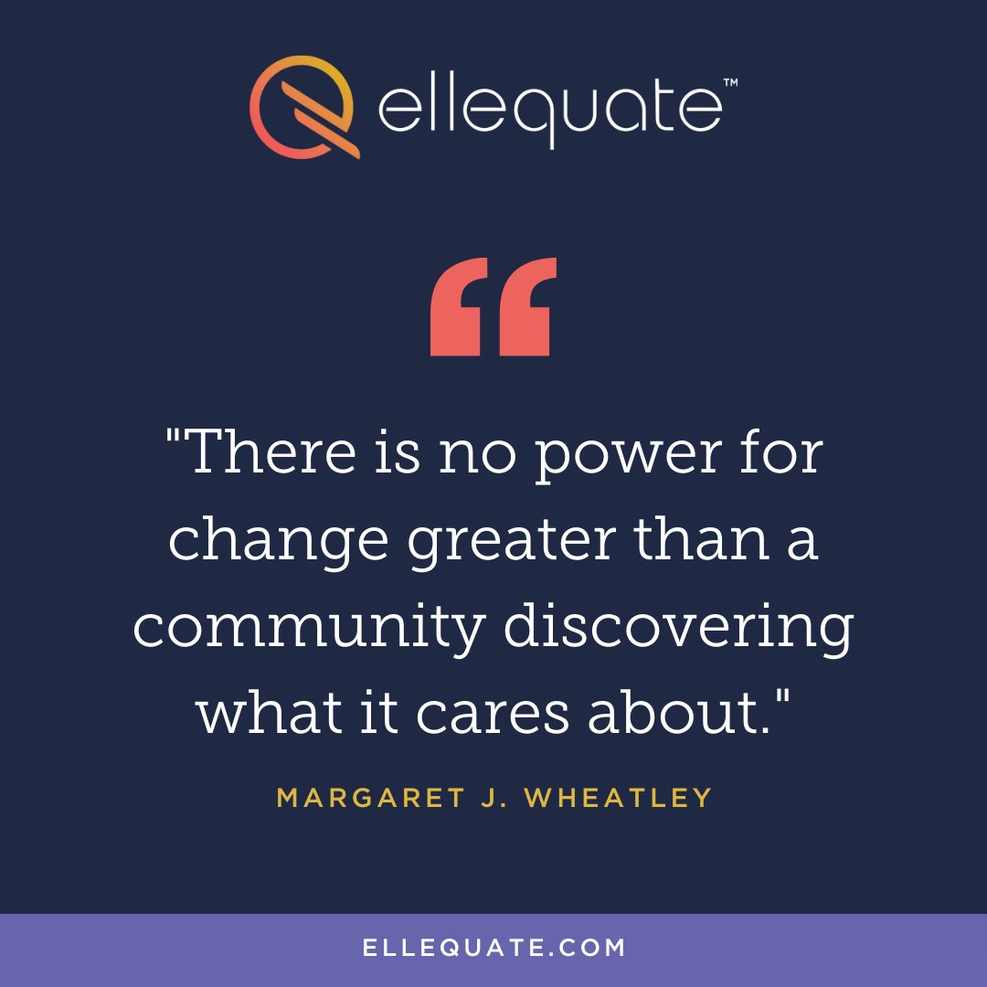 ellequate's tweet photo. The #EllequateCertified community is full of #smallbiz leaders who care about creating #equity in the workplace. We are #ChangeMakers! https://t.co/T05dDfLZic