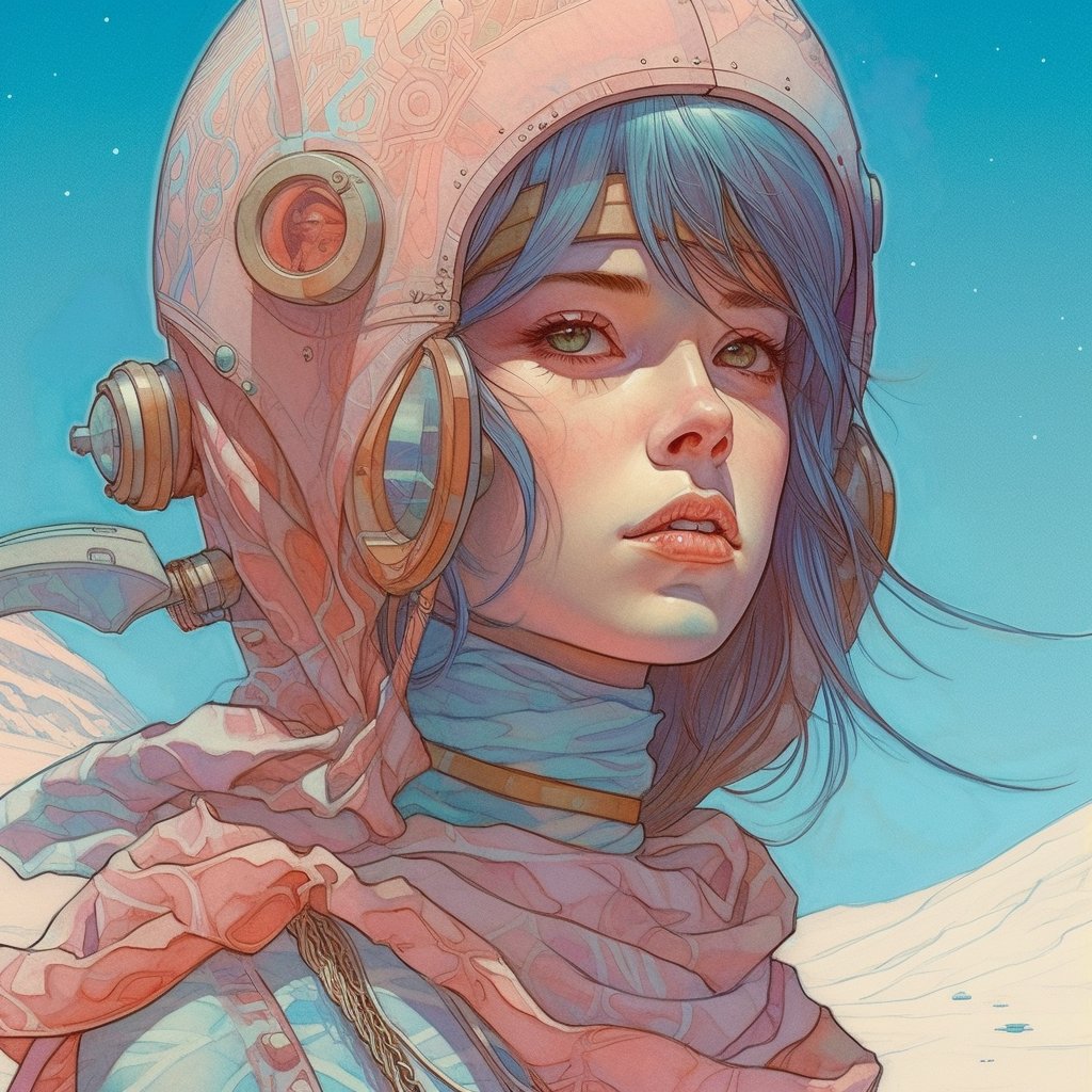 ✨ Découvrez ma collection #NFT Distant Universe Spart, désormais disponible sur <a href="/objktcom/">objkt</a> et propulsée par la blockchain #Tezos ! 
Un hommage au génie de Moebius vous attend, avec des avantages exclusifs pour les détenteurs. 
objkt.com/collection/KT1…
⬇️Thread⬇️