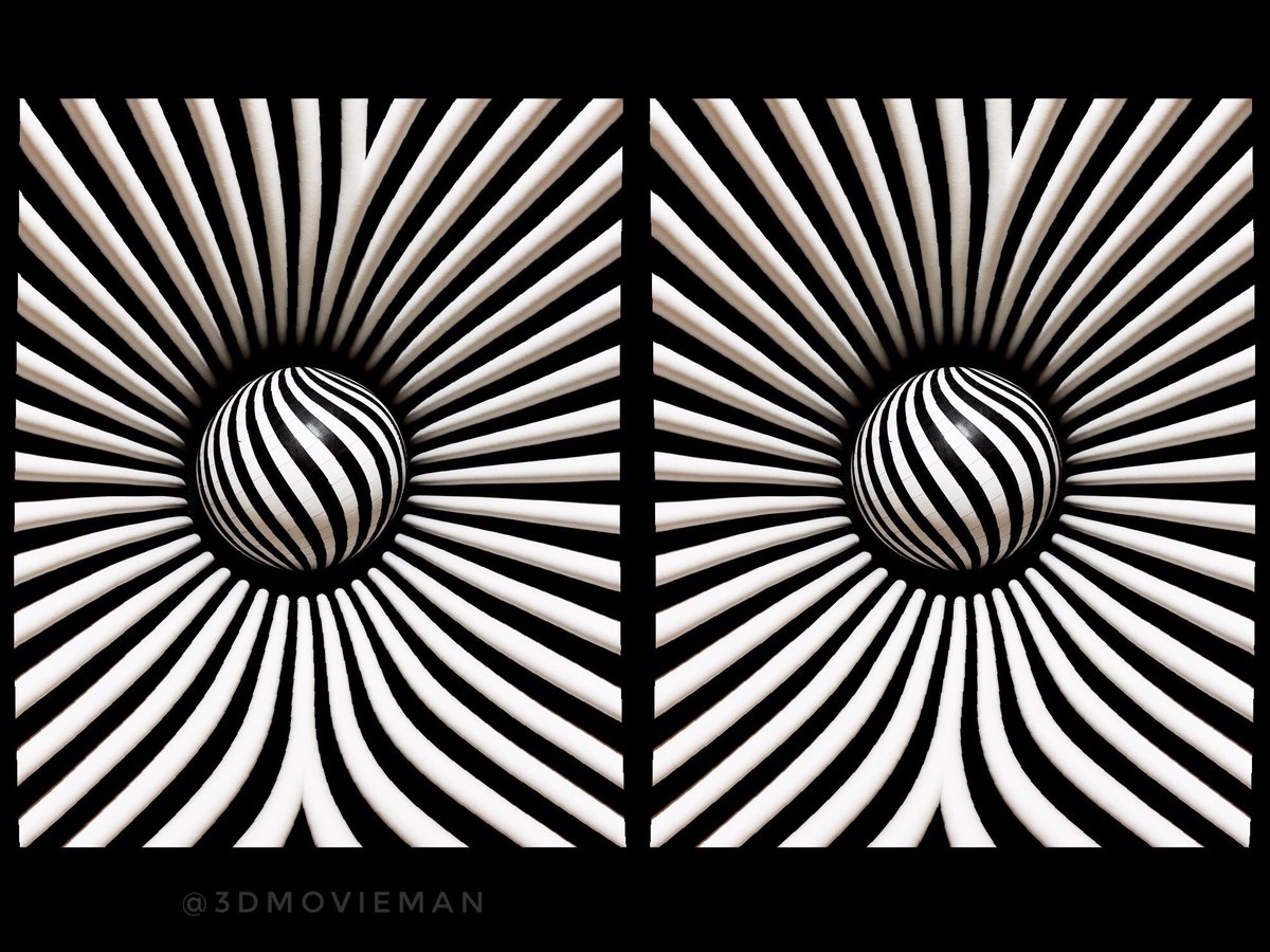 3DMOVIEMAN's tweet photo. #stereoscopic #opart #aigeneratedart kind of hypnotic 

#stereoscopy #AIArtwork #aiartsociety #AIArtGallery #aiartcommunity #opticalillusions https://t.co/zMlx0Kh0H1