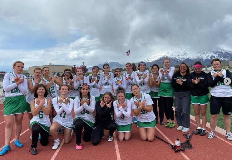 ProvoHighSchool's tweet photo. Congratulations to #ProvoHighSchool Girls Lacrosse for an amazing week of wins! #LetsGoProvo #TheProvoWay https://t.co/dZxvkAEQLJ