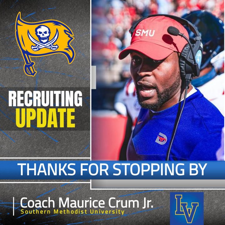 JermaineCarpent's tweet image. S/O to @CoachMoCrum for stopping by #LVNation today! We look forward to hearing from you soon! #RecruitLVFootball #EveryBodyEatsB