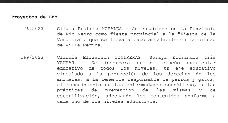 jmrionegro's tweet image. Hoy se reúne la Comisión de Educación de la @LegislaturaRN. Hubiera sido una buena oportunidad para tratar el proyecto de ley de #EmergenciaEducativa, pero la presidente de la comisión @monicasilvarn prefirió discutir estos otros proyectos de ley.

(ABRO HILO)