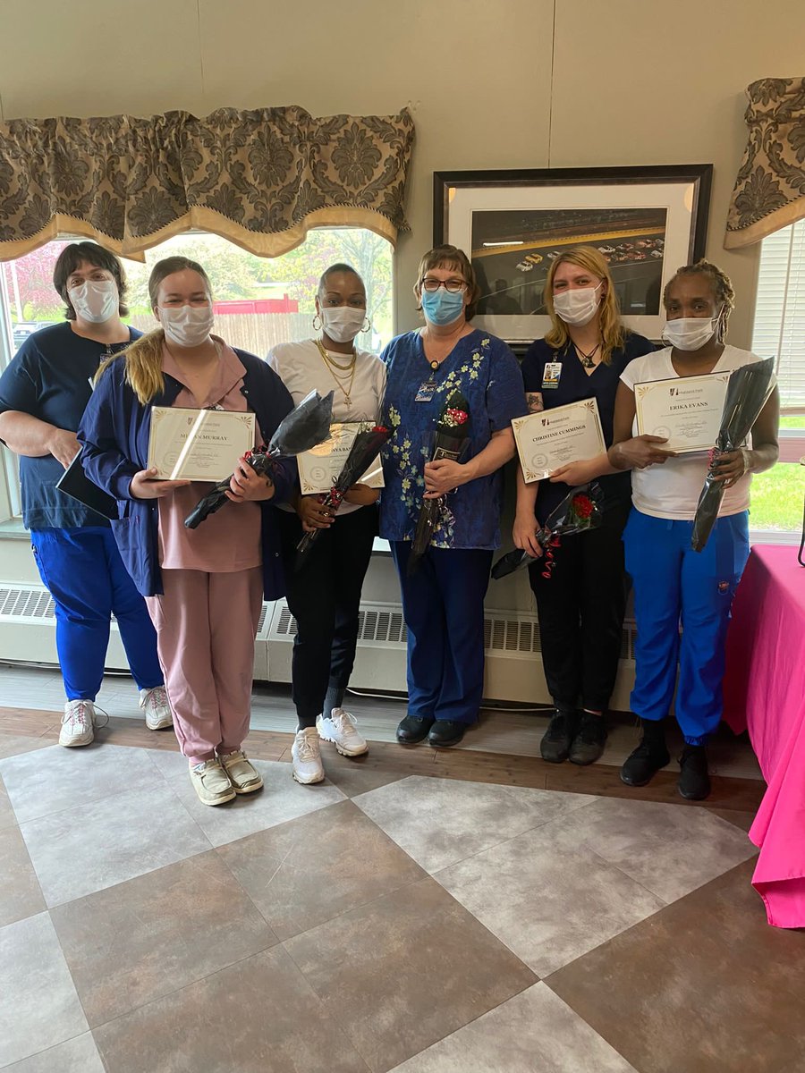 Excelsior_Care's tweet image. 𝐂𝐨𝐧𝐠𝐫𝐚𝐭𝐬 𝐭𝐨 𝐭𝐡𝐞 𝐧𝐞𝐰𝐞𝐬𝐭 𝐂𝐍𝐀 𝐠𝐫𝐚𝐝𝐮𝐚𝐭𝐞𝐬! 

#TheExcelsiorWay #cna #cnaclass #cnagraduation #graduationparty #graduation #certifiednursingassistant #nurse #nursing #senior #seniors #seniorcare #seniorliving #rehab #rehabcenter #skillednursing