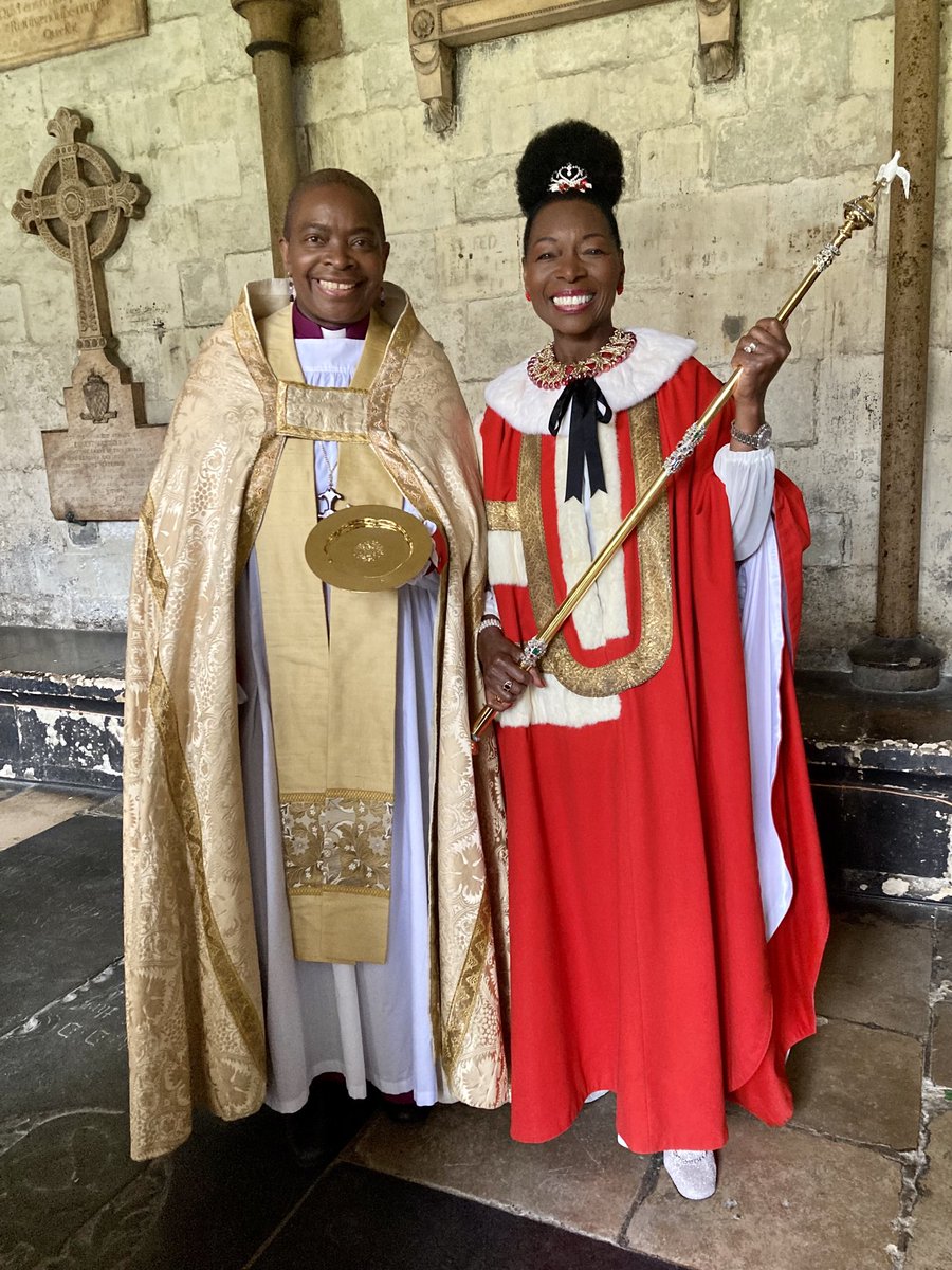 To have had a leading role in the #Coronation along with an inspirational woman, the first Black female Bishop, is something I will never forget❤️ Bishop Rose Hudson-Wilkin ⁦<a href="/DoverBishop/">BishopOfDover</a>⁩
