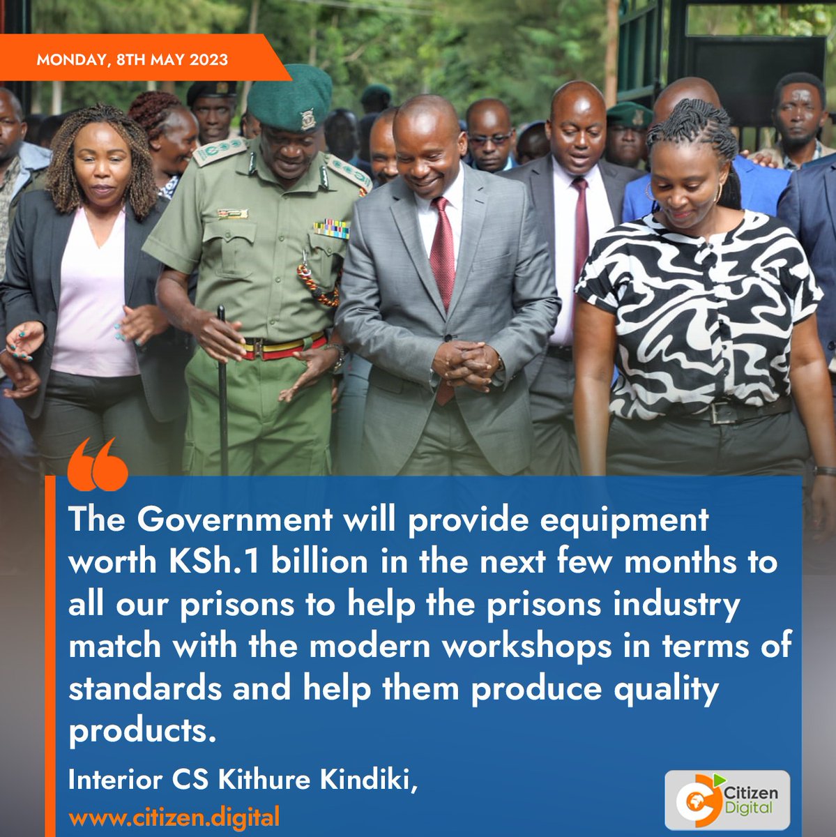 A good system shortens the road to the goal.
#prisonreforms
@KindikiKithure