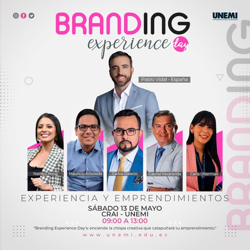 UnemiSim's tweet photo. No te puedes perder una jornada llena de conocimientos y experiencias en #branding y posicionamiento de #marca. Compartiremos con invitados y expertos de lujo.
Conoce más de este evento ➡️ https://t.co/d2e1t65a0H
#emprendimientos #PosicionamientoDeMarca #BrandingExperienceDay https://t.co/h3mARZ5Xts