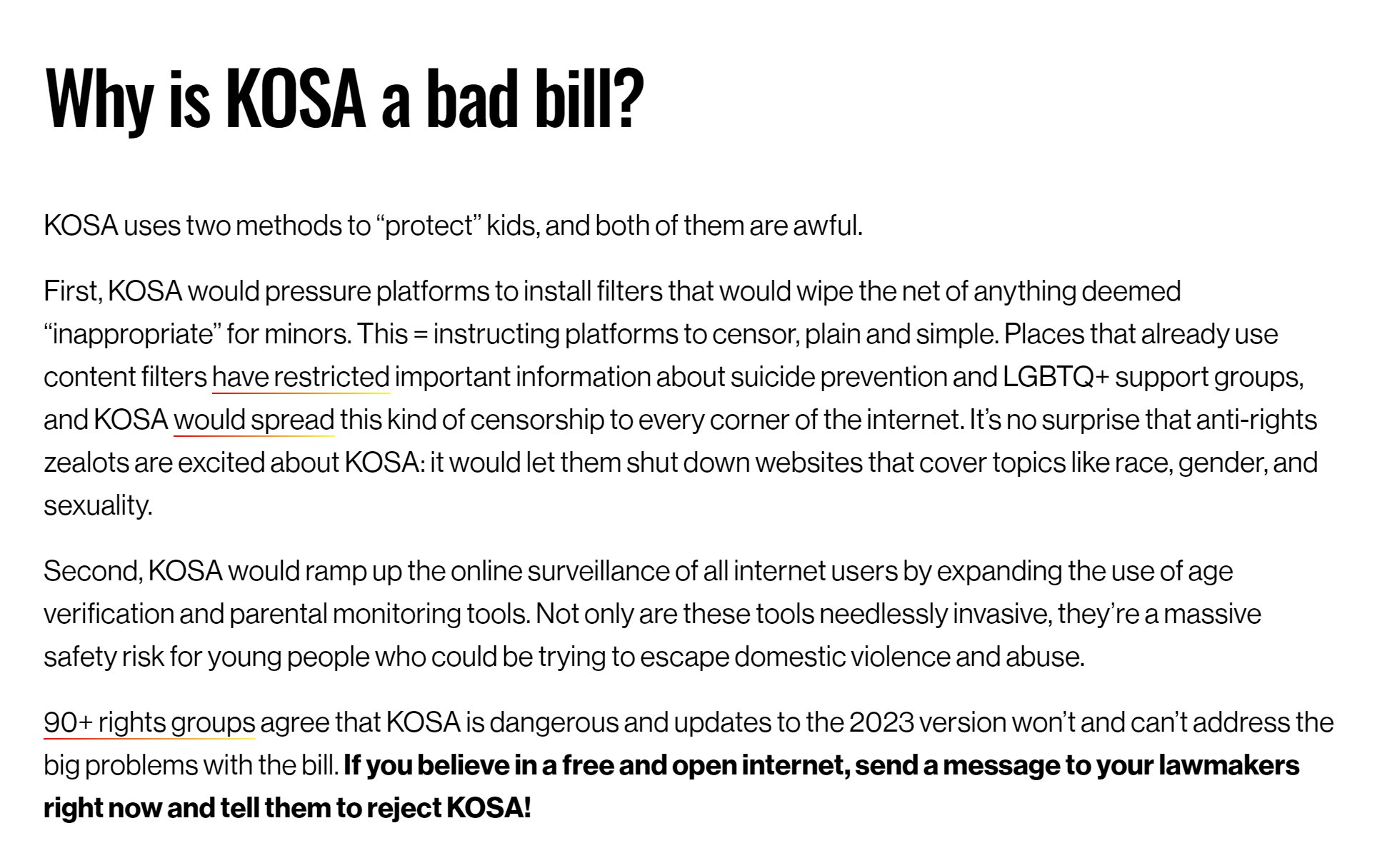 may⁷ (temp ia) on Twitter "We need to talk about KOSA It's a bill