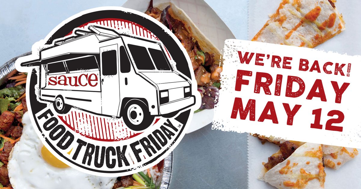 The first #foodtruckfridaystl of the season is THIS FRIDAY! 🎉 Join us May 12 from 4-8pm at @TowerGrovePark for 20+ of your fave trucks, beer from @Schlafly & @4HandsBrewingCo, frozen cocktails from @narwhalscrafted & live music from Tommy Halloran. saucefoodtruckfriday.com