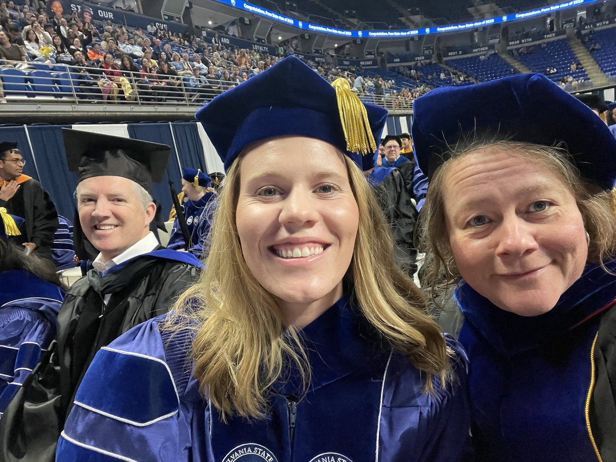 thefrankfeed's tweet photo. Congrats to Dr Gretchen Jones! What an honor it is watch your journey and the amazing scholar you have become. A PhD so well deserved! (bonus Jeff Hayes photobomb) https://t.co/jux4zfGyIX