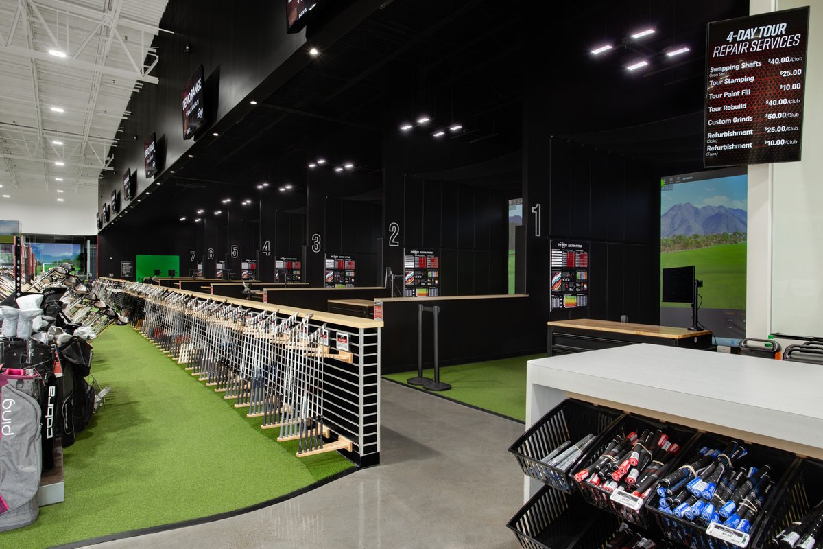 We are proud to announce that construction is now complete and @2ndSwingGolf is open in The Colony, TX.  Stop by to experience the joy of swinging in the high-tech bays designed to give you the perfect swing, now open for all! #swing  #openforbusiness #SLResto #getyourgolfon