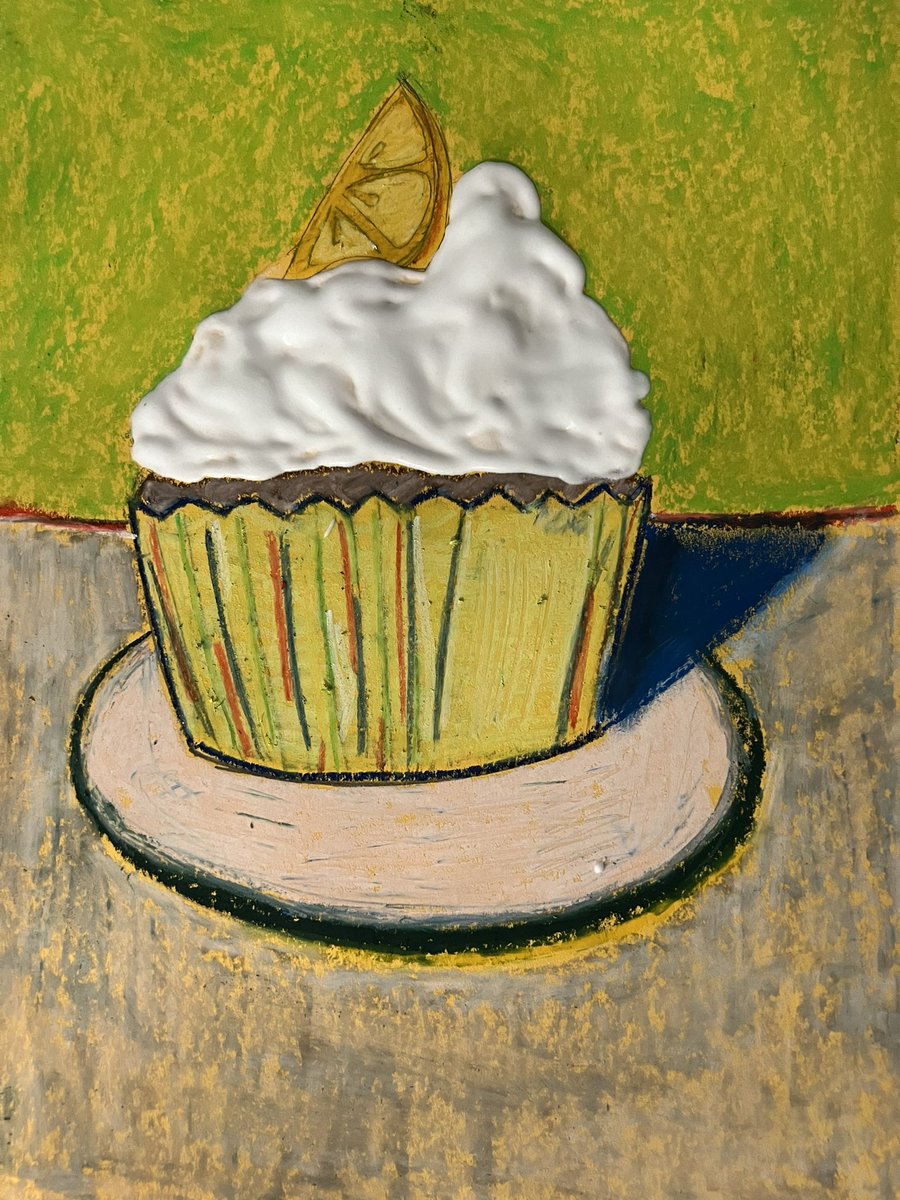 Third graders will be using “puffy paint” to paint the icing on their large cupcakes!  (Equal parts glue and shaving cream - food coloring to get the color of your choice)