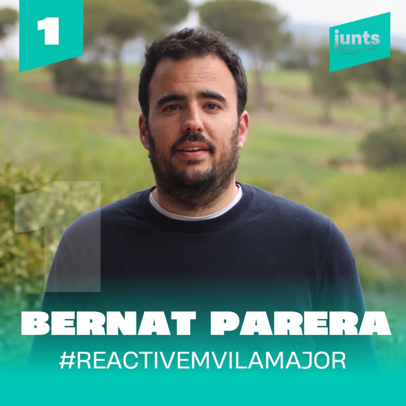 juntspersav's tweet photo. 1️⃣🙋🏻‍♂️ En Bernat Parera, el nostre alcaldable.

ℹ Volem un Vilamajor actiu, dinàmic, segur. Volem governar, escoltant, compartint, planificant i pensant en el Vilamajor del present i també en el Vilamajor de les properes dècades.”

@bparera 
@juntspersav 
#reactivemvilamajor https://t.co/Mbqph4a05U