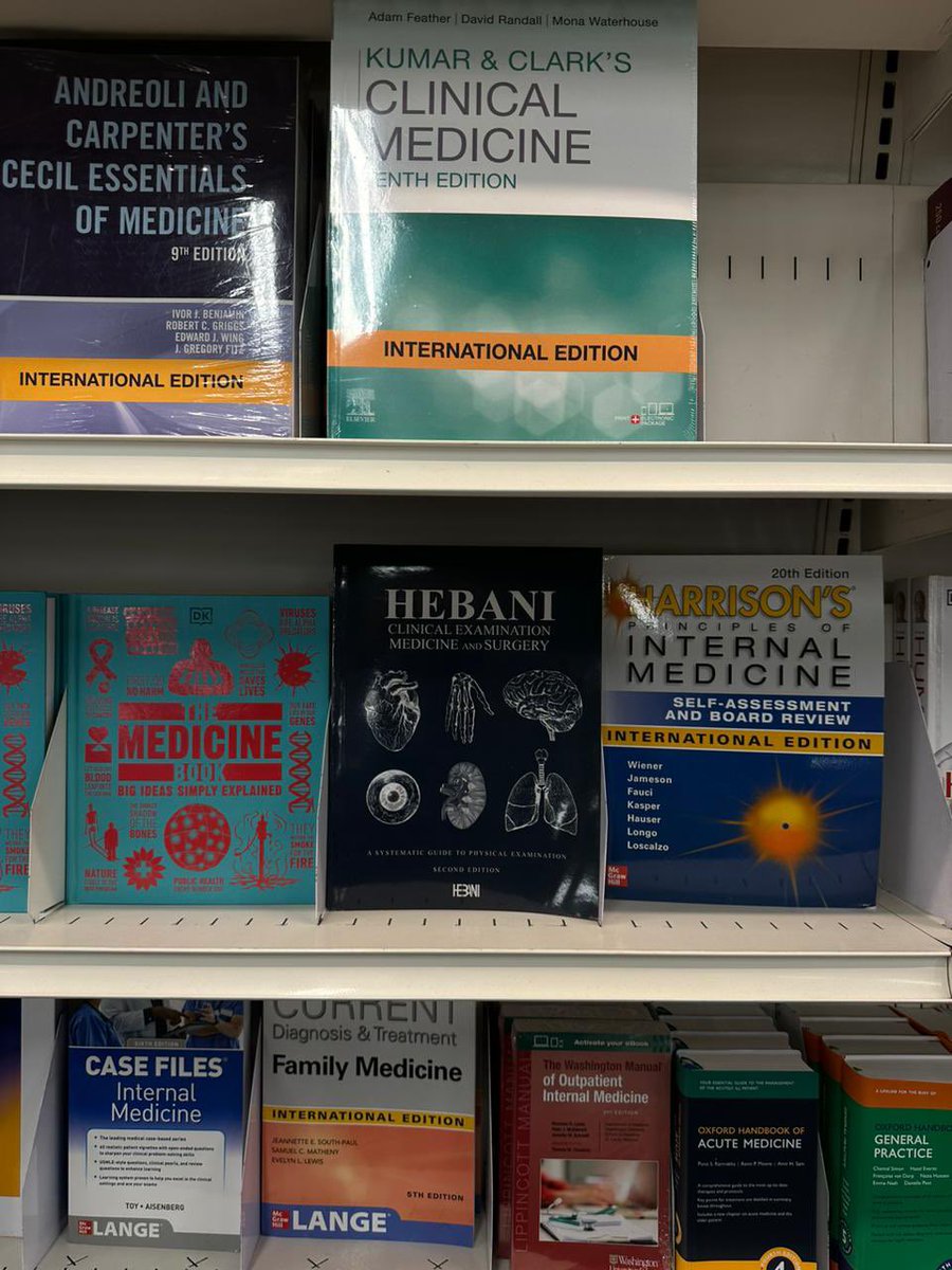 YazanAlmaker's tweet photo. بفضل من الله 💛

بعد النجاح الكبير للنسخ السابقة تم نشر كتابنا 
Hebani Clinical Examination
بنسخته المطبوعة في الموقع الالكتروني و فروع #مكتبة_جرير .
و قريبًا بإذن الله في منافذ بيع أخرى 💛

https://t.co/oDx1d1CLdw https://t.co/Ot38EY1gFd