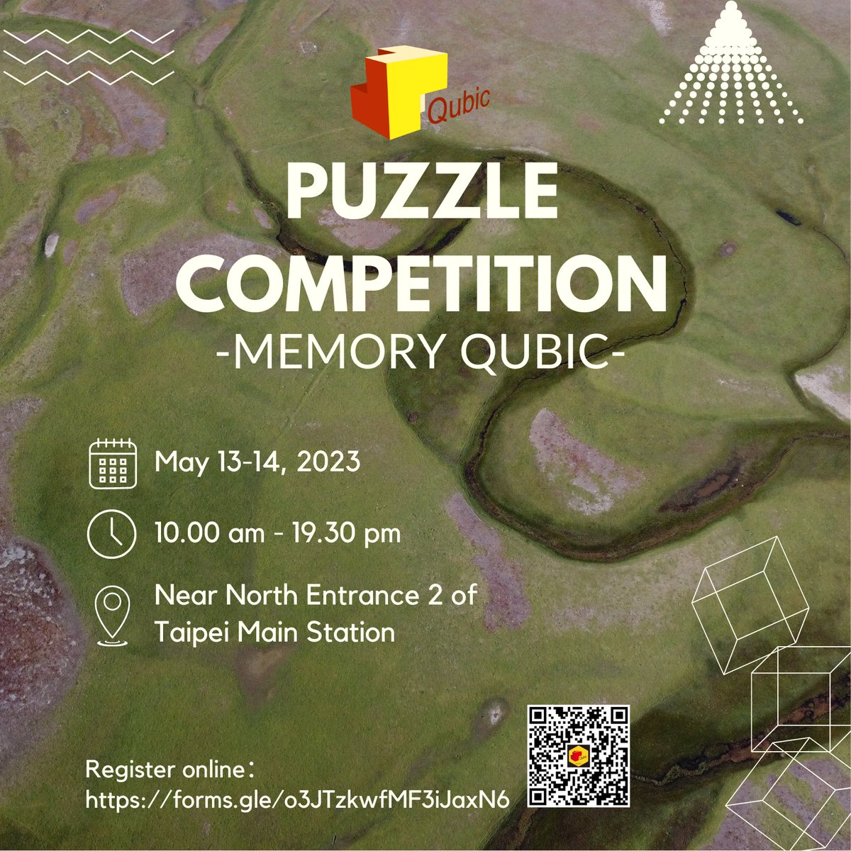 QUBIC_official's tweet photo. QUBIC PUZZLE COMPETITION

Online registration：https://t.co/vKJu1gh1cn

Puzzles are good for your brain！
New puzzle competition is now open! Friends who love puzzles are welcome to challenge the new puzzle. https://t.co/mhUFg6zgsq
