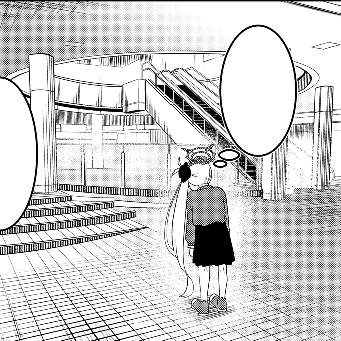 自分にしては背景頑張ってる氏にそう