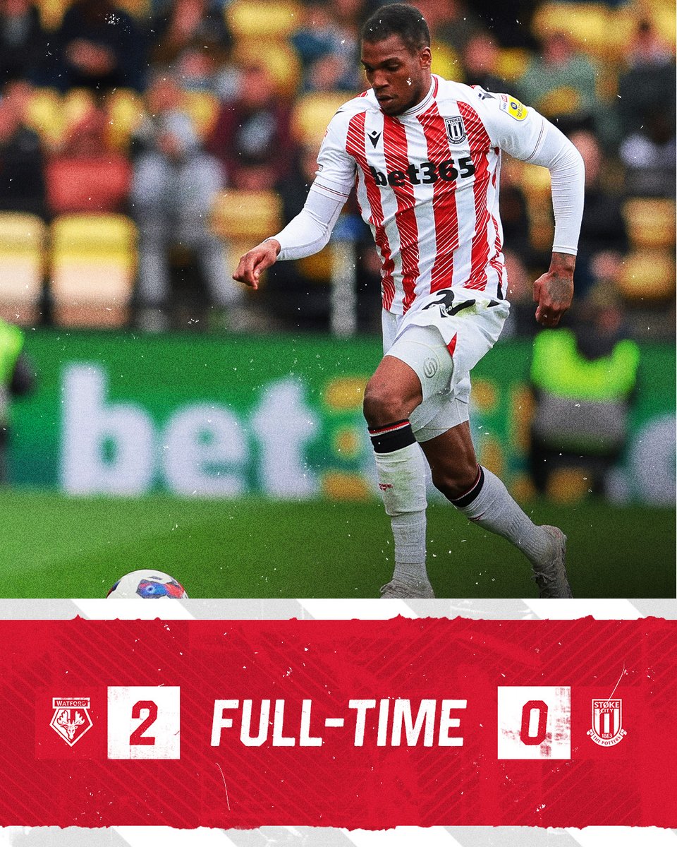 stokecity's tweet image. There&apos;s the whistle.