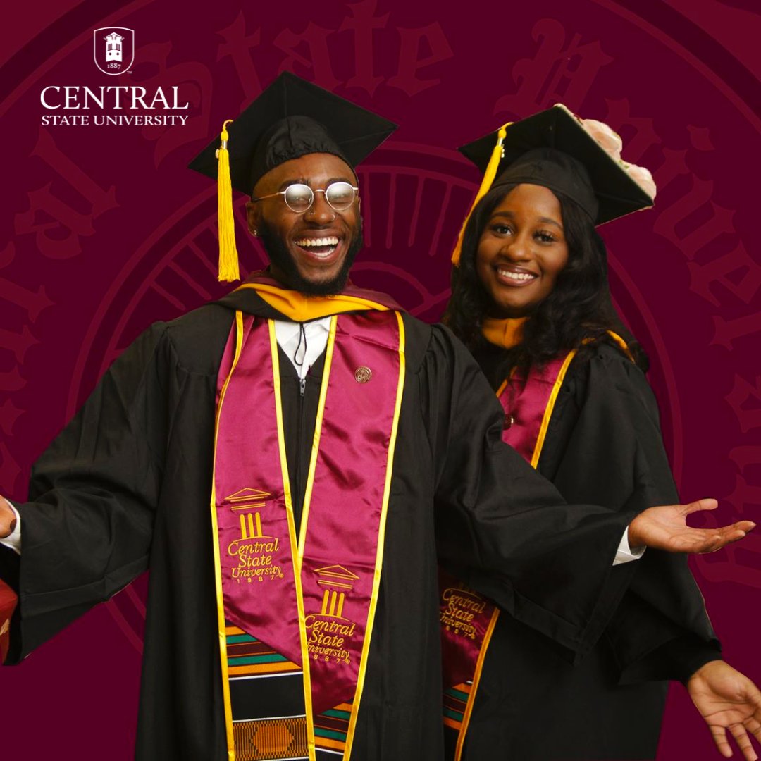 It's a milestone day! 🎓 This Saturday on May 13, 2023, we get to celebrate the newest group of graduates from Central State University at our 2023 Commencement Ceremony. 🎉Here's to their hard work and dedication to achieving their dreams! #Classof2023 #CommencementCeremony