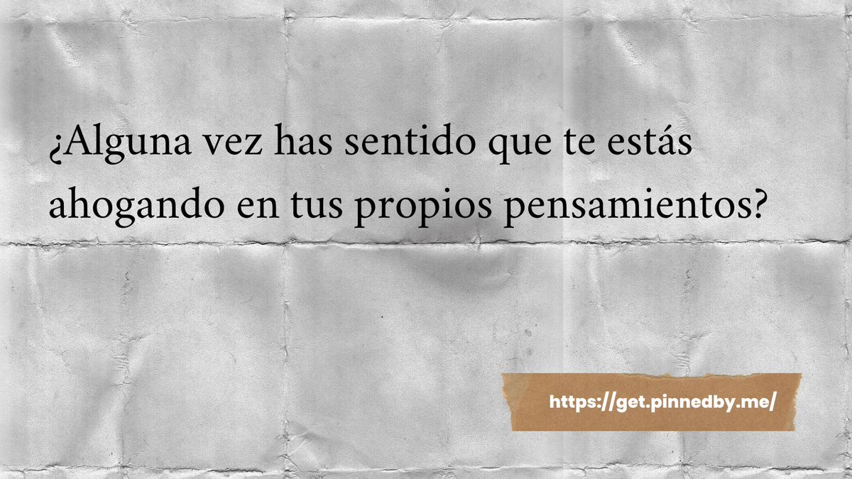 xippopp's tweet photo. ¿Alguna vez has sentido que te estás ahogando en tus propios pensamientos? 😔 #pensamientos  #sentimientos #Ansiedad  #MondayMotivation https://t.co/eUTJRTRsTq