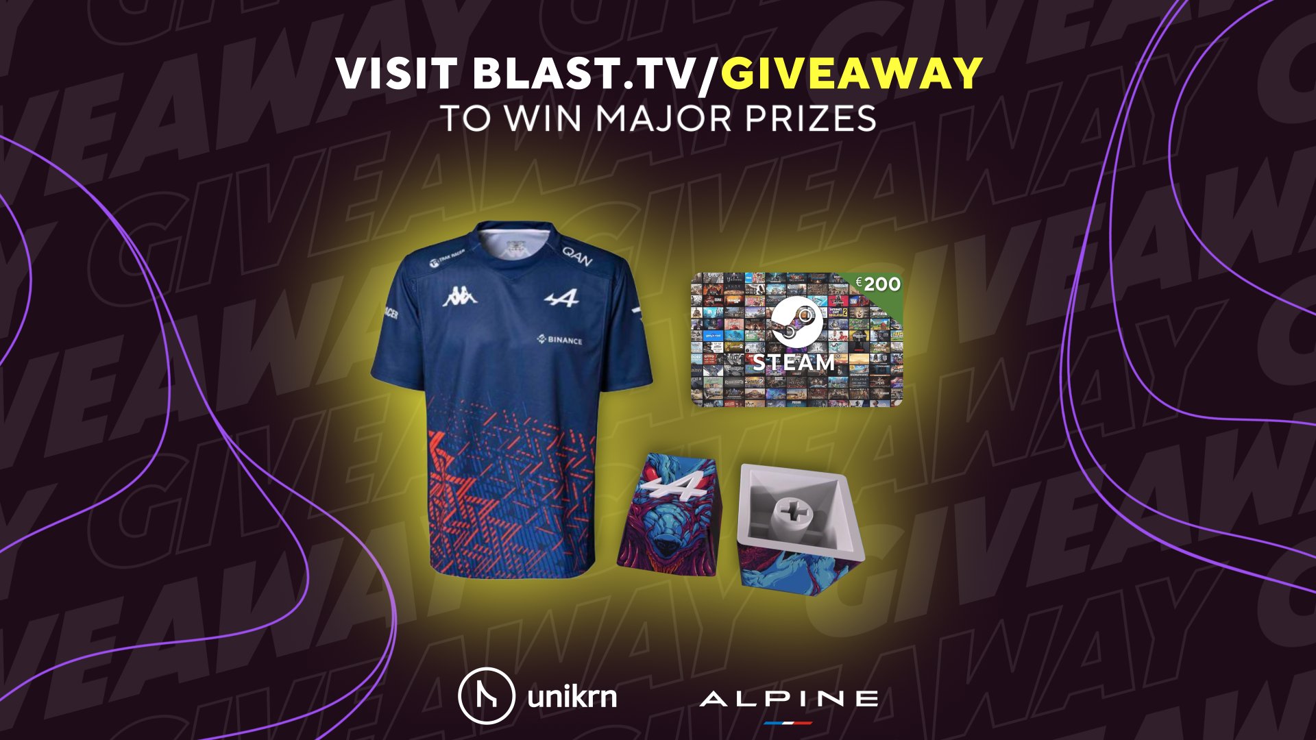 BLAST.tv on Twitter: "It's a Major week, win some Major prizes! 🎉 ...