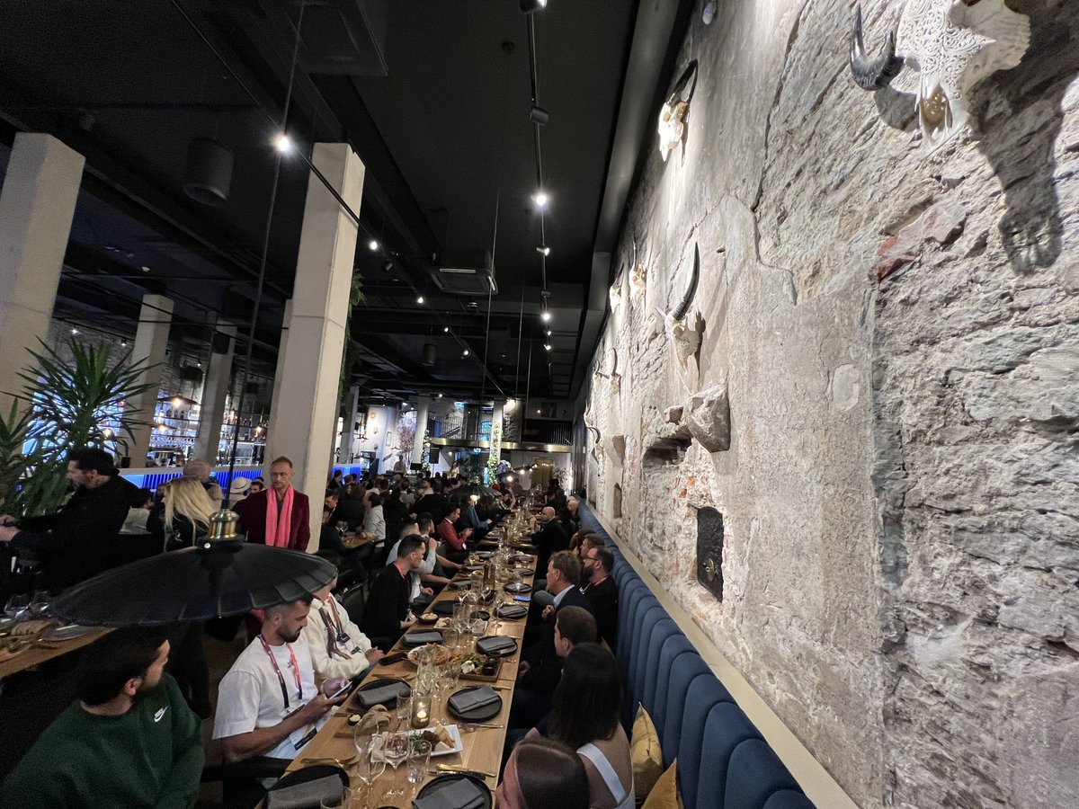 VIP dinner about to mint #NFTTallinn