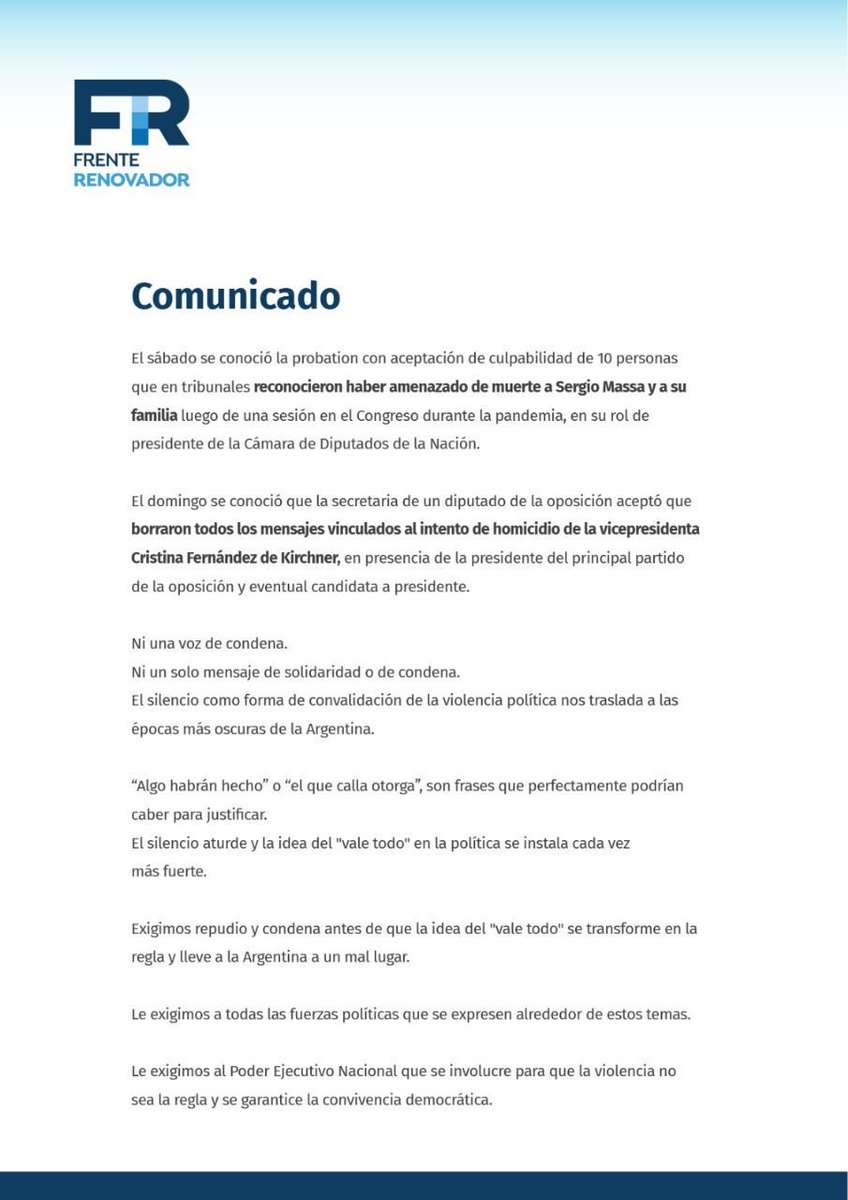 tunykollmann's tweet photo. Amenazar no puede ser gratis https://t.co/BQ84jpuC43