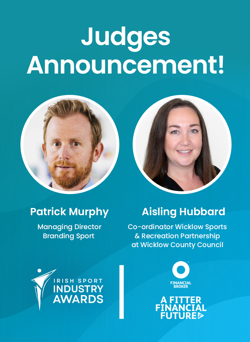 ✨ We are delighted to welcome Aisling Hubbard, Co-ordinator for Wicklow Sports and Recreation Partnership to the panel. Completing this years line-up is Patrick Murphy, MD at Branding Sport.📌For bios &amp; list of all our esteemed judges ➡
irishsportindustryawards.ie/judges/
#SportMatters