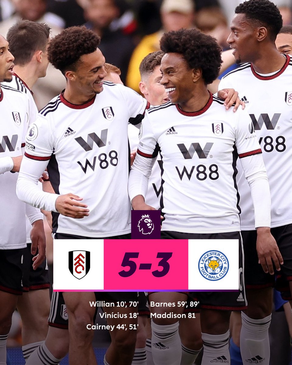 If only every Monday morning started with an eight-goal match 🤯 #MyPLMorning | #FULLEI