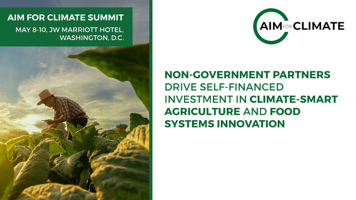 Sunnylands is honored to offer its convening capacity as a Knowledge Partner to @AIMforClimate in its mission to drive climate action in the agricultural sector and empower agriculture to be part of the solution to the climate crisis. #AIM4C #AIM4CSummit