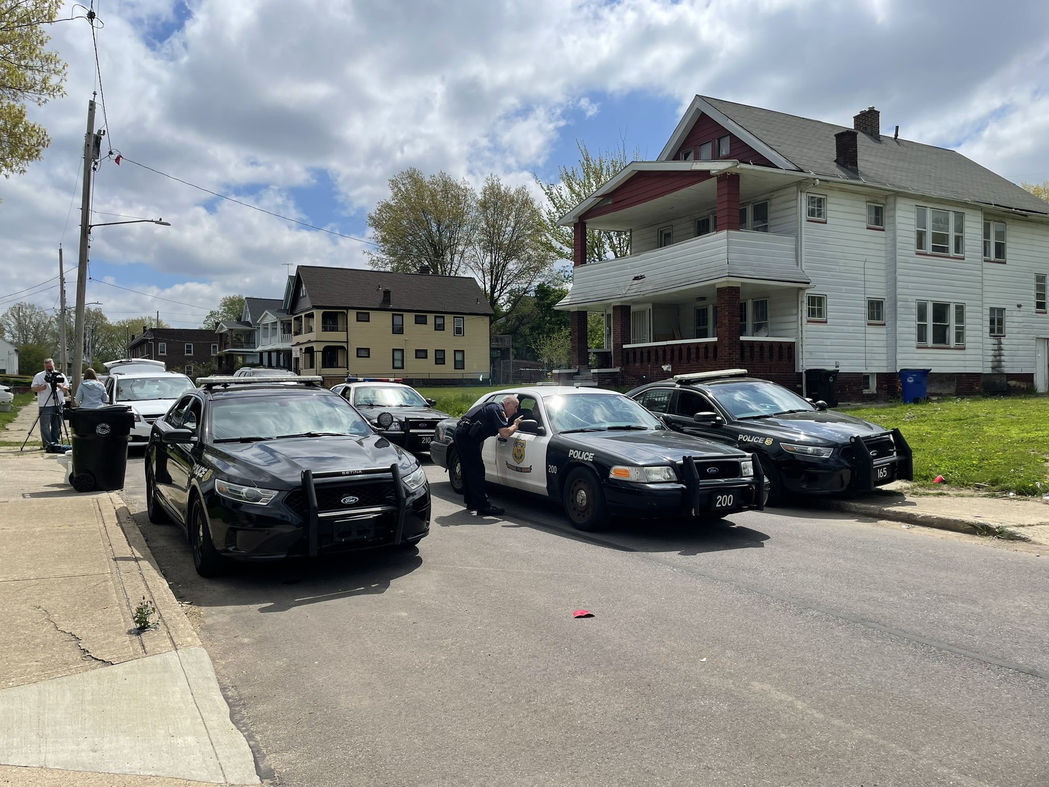 Cleveland Police Chase: Dramatic Helicopter Footage - opswsvv