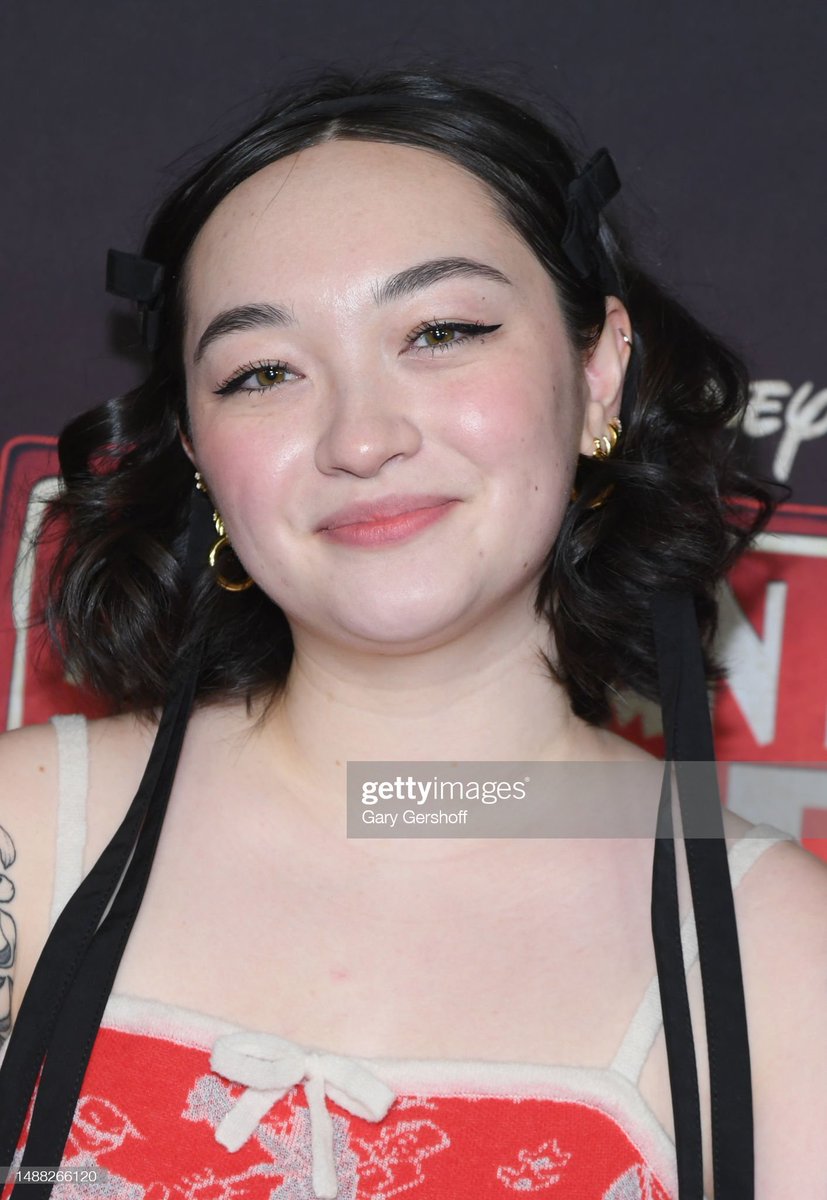 mxmupdating's tweet photo. maia on the red carpet for the premiere of disney+'s "american born chinese" last night! https://t.co/rSU5bb9h6h